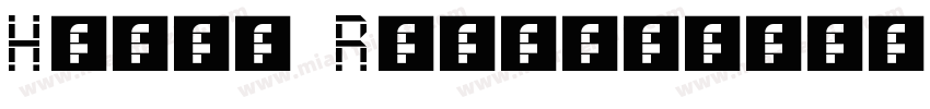 Hughs Regular字体转换